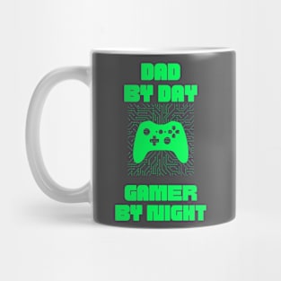 Dad By Day Gamer By Night Mug